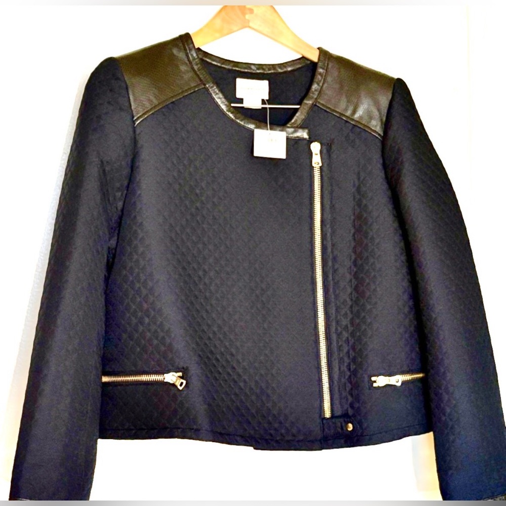 NWT — Club Monaco women’s quilted bomber jacket, 12